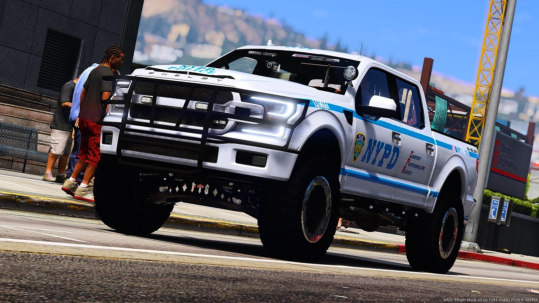 17 Shelby SuperSnake F-150 NYPD Edition![Add-On][FiveM] - BaggedCustoms - image 1