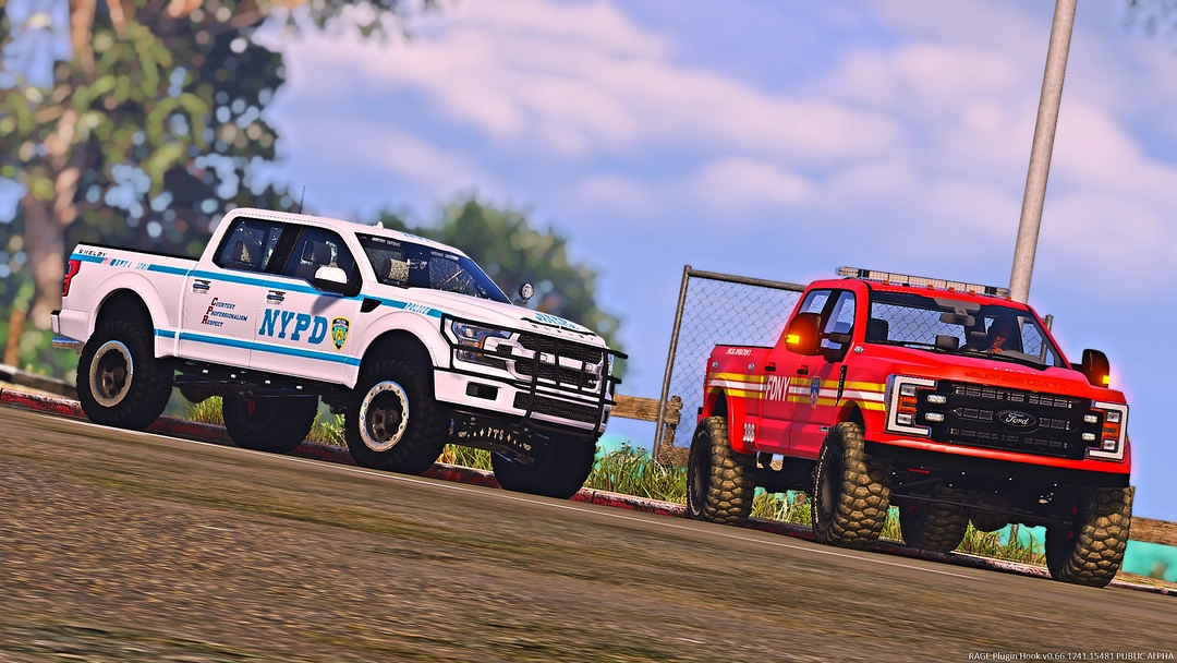 17 Shelby SuperSnake F-150 NYPD Edition![Add-On][FiveM] - BaggedCustoms - image 7