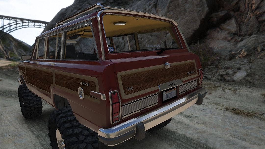 1990 Jeep Grand Wagoneer [Add-On][FiveM] - BaggedCustoms - image 4