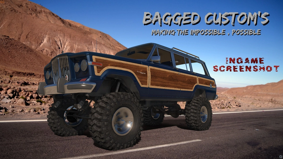 1990 Jeep Grand Wagoneer [Add-On][FiveM] - BaggedCustoms - image 8