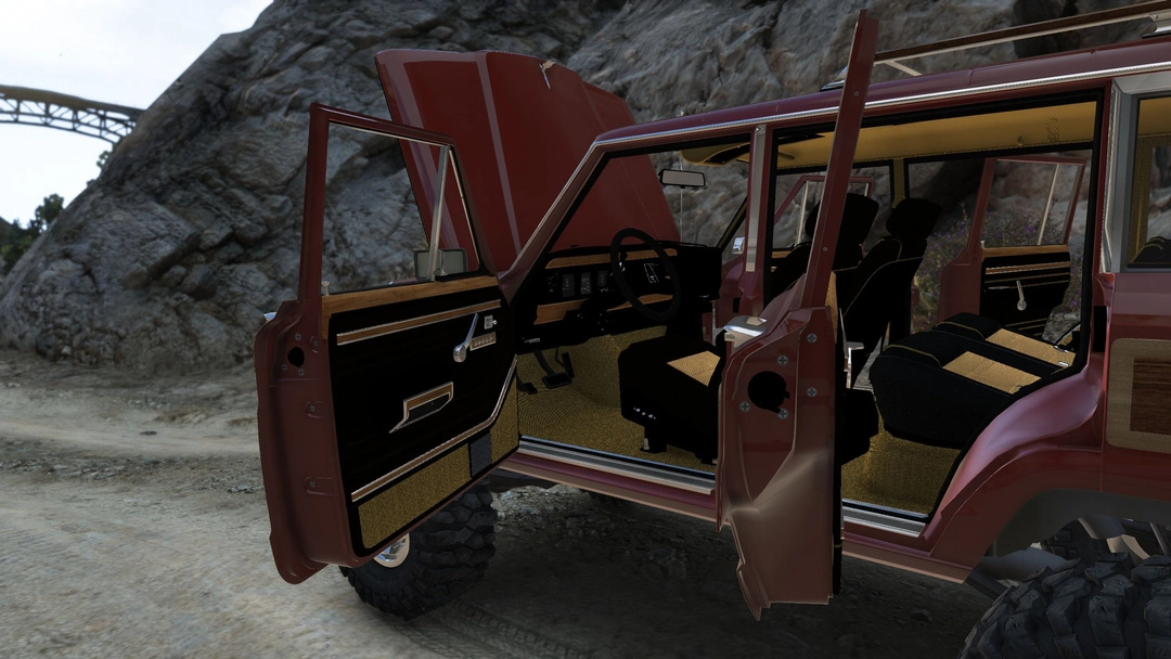 1990 Jeep Grand Wagoneer [Add-On][FiveM] - BaggedCustoms - image 17