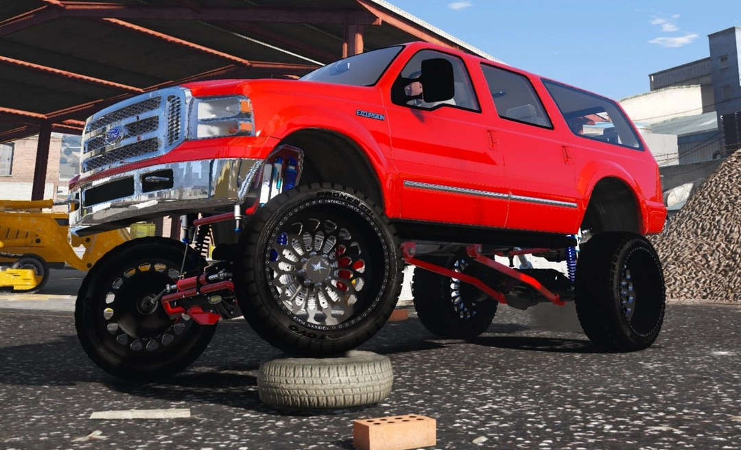 2000 Ford Excursion SEMA Edition [Add-On] - BaggedCustoms - image 1