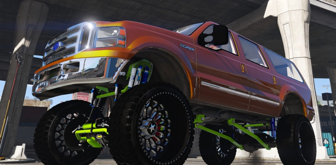 2000 Ford Excursion SEMA Edition [Add-On] - BaggedCustoms - image 3
