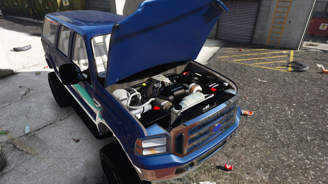 2000 Ford Excursion SEMA Edition [Add-On] - BaggedCustoms - image 9