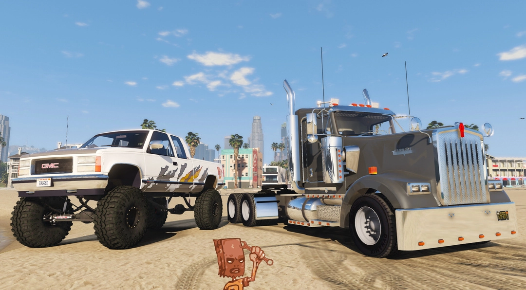 August Mods Kenwroth W900 and 95 Sierra Custom - BaggedCustoms - image 1