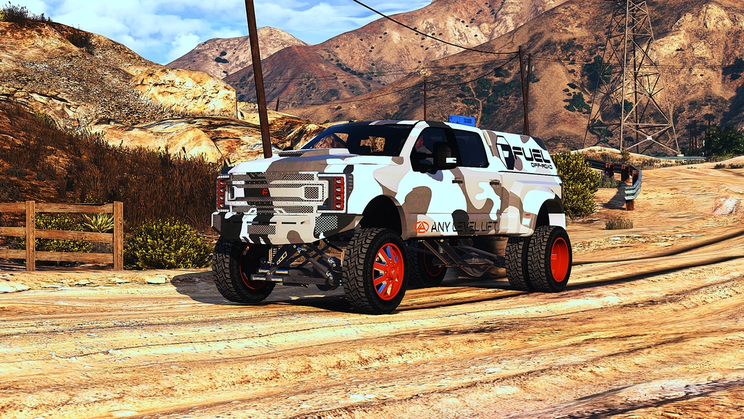 BaggedCustoms 18 Anylevel F-450[Add-On][FiveM] - BaggedCustoms - image 2