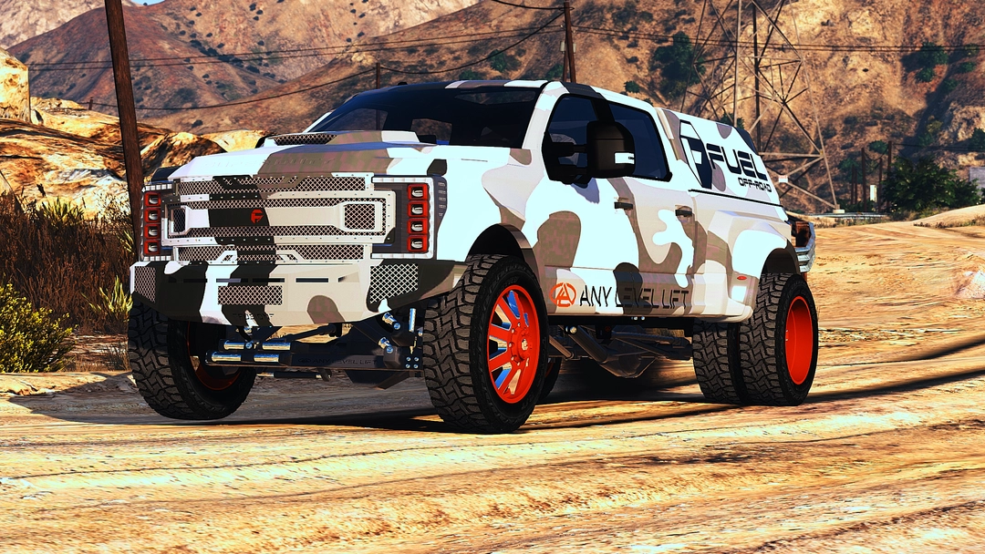 BaggedCustoms 18 Anylevel F-450[Add-On][FiveM] - BaggedCustoms - image 4