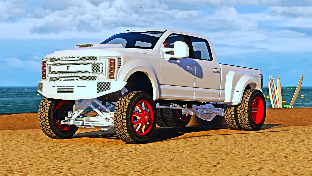 BaggedCustoms 18 Anylevel F-450[Add-On][FiveM] - BaggedCustoms - image 7