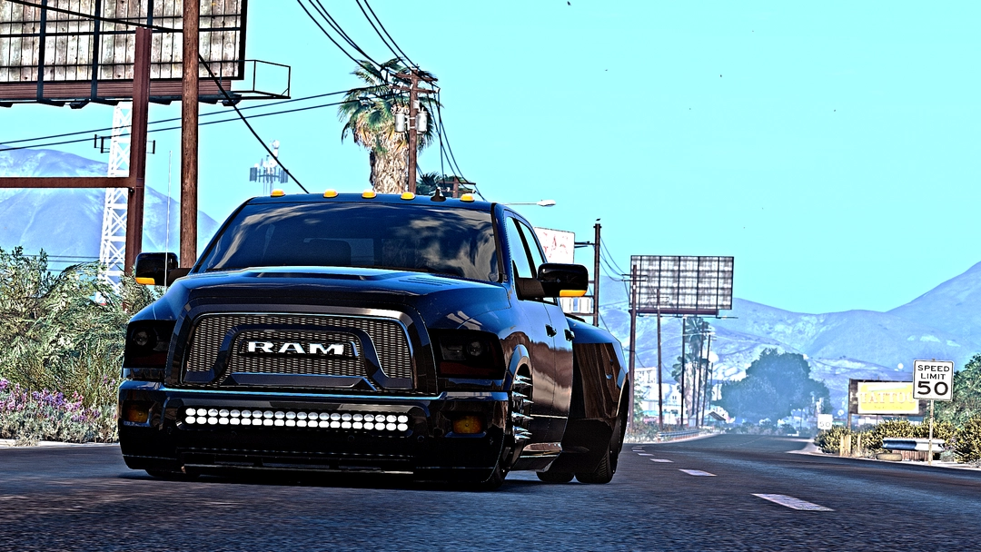 BaggedCustoms 18 Dodge Ram + Show Hauler[FiveM][Add-On] - BaggedCustoms - image 6