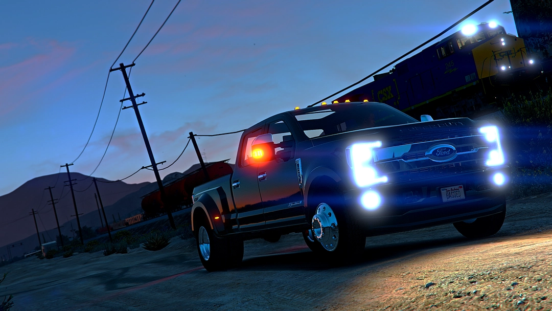 BaggedCustoms 18 F350 Dually [Add-On][Fivem] - BaggedCustoms - image 1