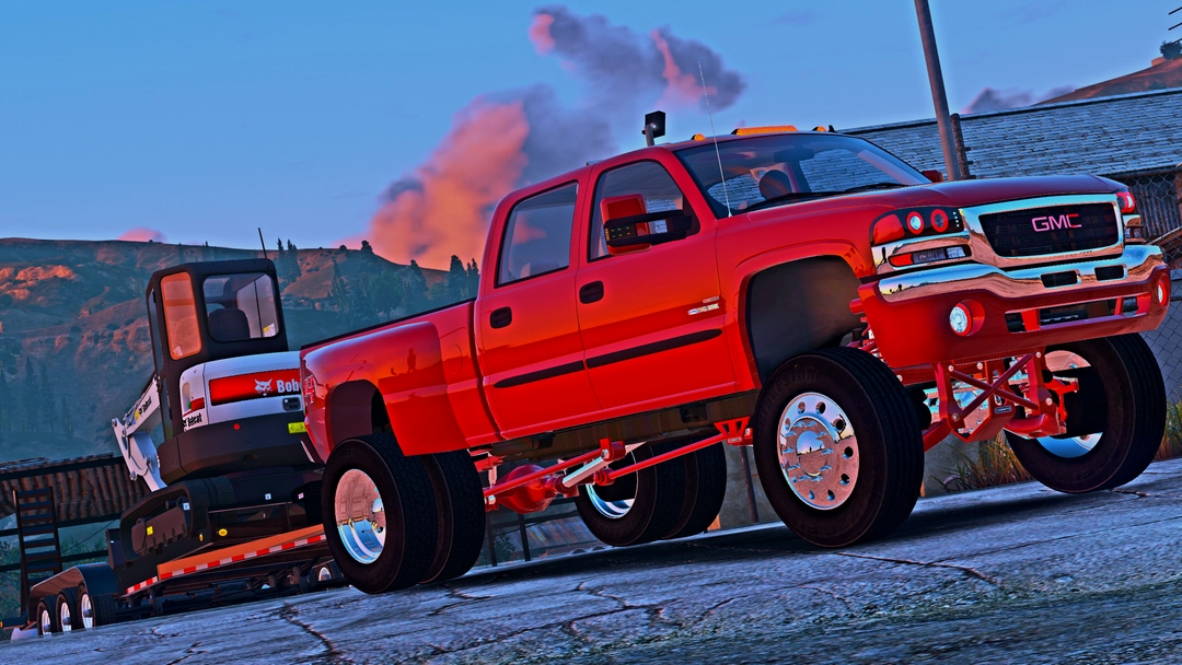 BaggedCustoms 2001 GMC Sierra 3500HD[Add-On][FiveM] - BaggedCustoms - image 1