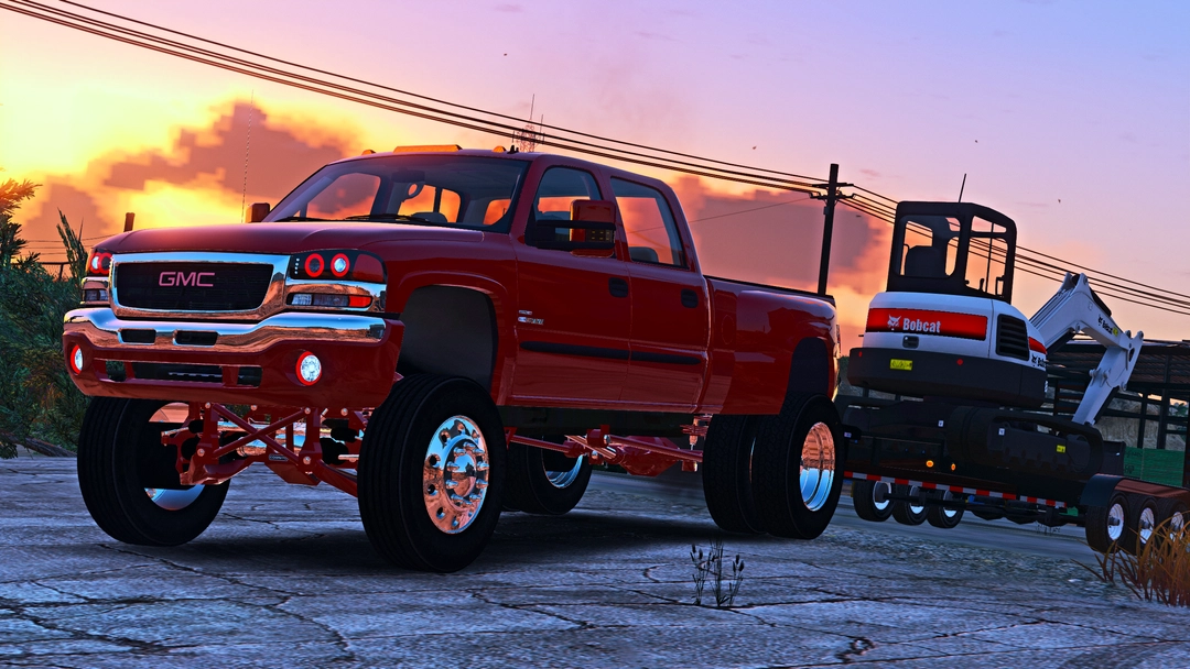 BaggedCustoms 2001 GMC Sierra 3500HD[Add-On][FiveM] - BaggedCustoms - image 3