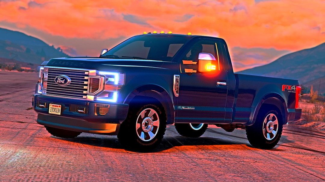 BaggedCustoms 2020 F250 Singlecab! [Addon][FiveM] - BaggedCustoms - image 1