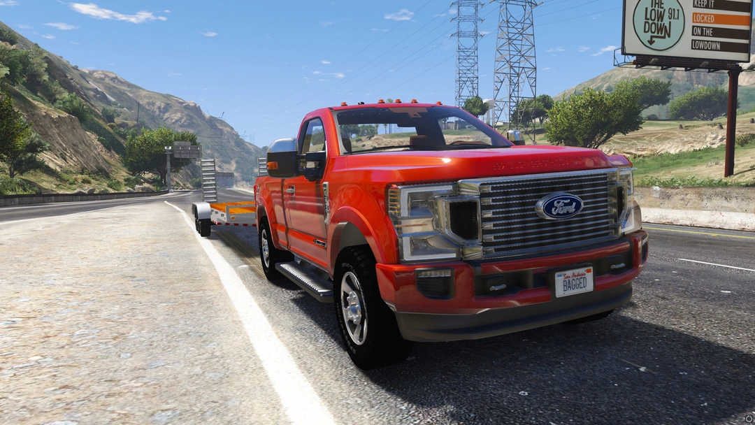 BaggedCustoms 2020 F250 Singlecab! [Addon][FiveM] - BaggedCustoms - image 6