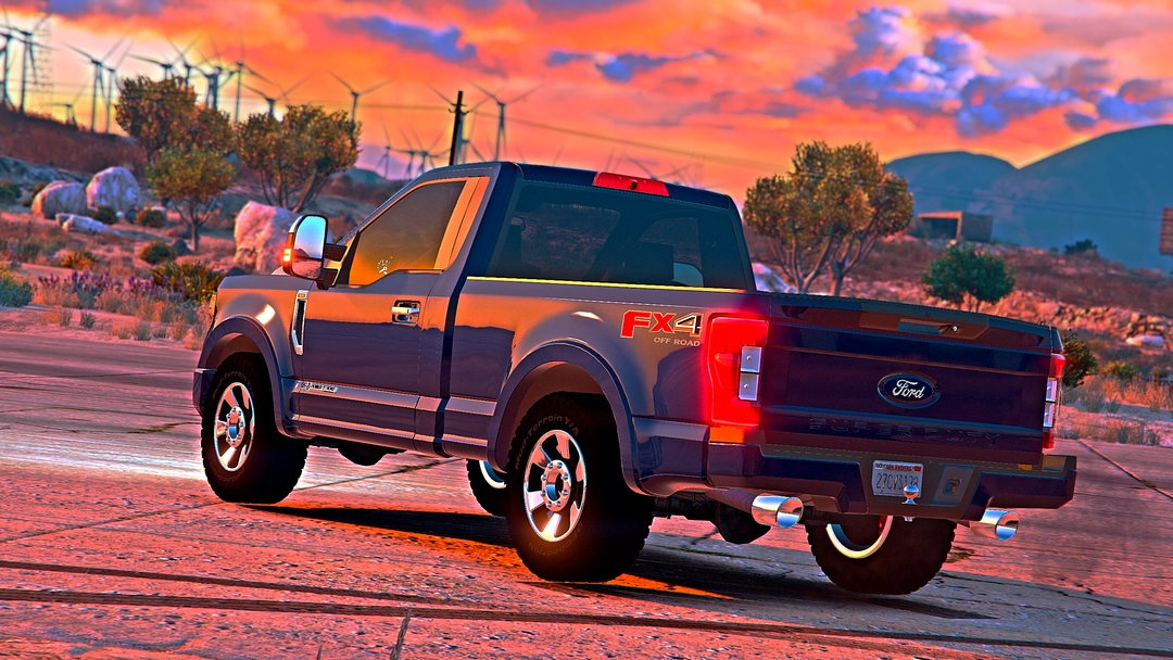 BaggedCustoms 2020 F250 Singlecab! [Addon][FiveM] - BaggedCustoms - image 11