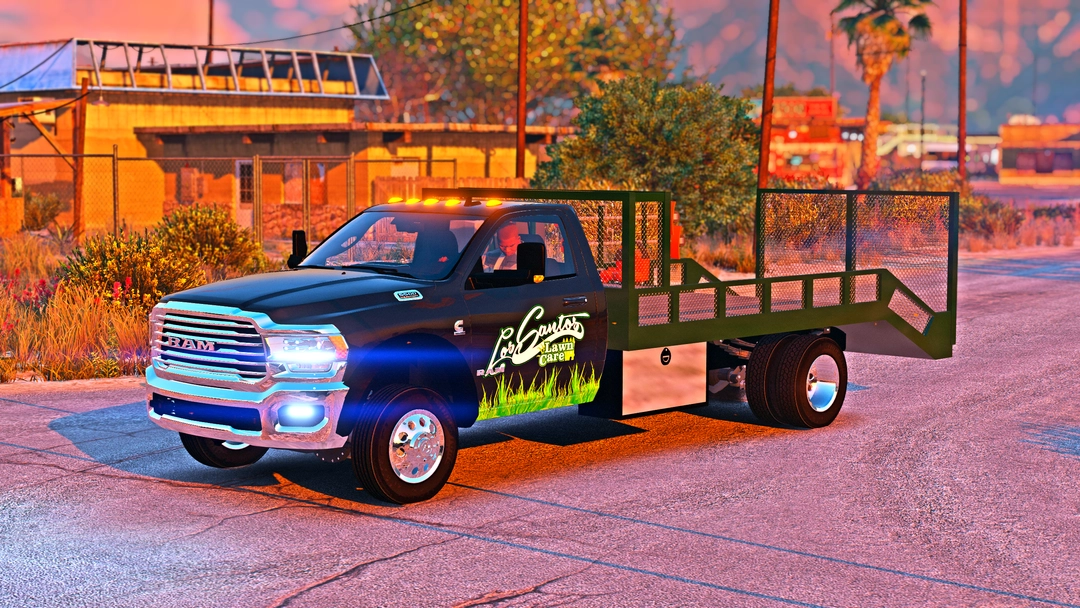BaggedCustoms 2020 Ram 5500 Landscape Truck[Add-On][FiveM] - BaggedCustoms - image 3