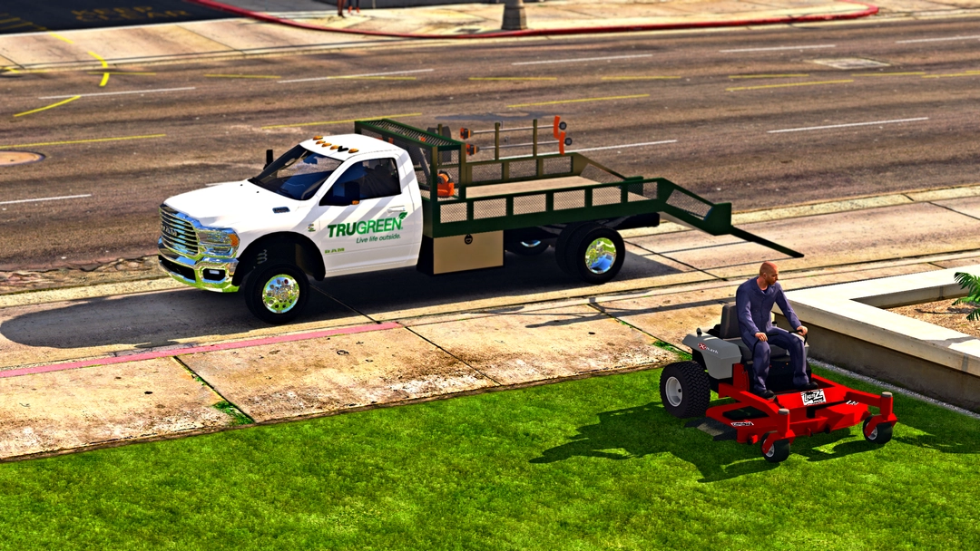 BaggedCustoms 2020 Ram 5500 Landscape Truck[Add-On][FiveM] - BaggedCustoms - image 5