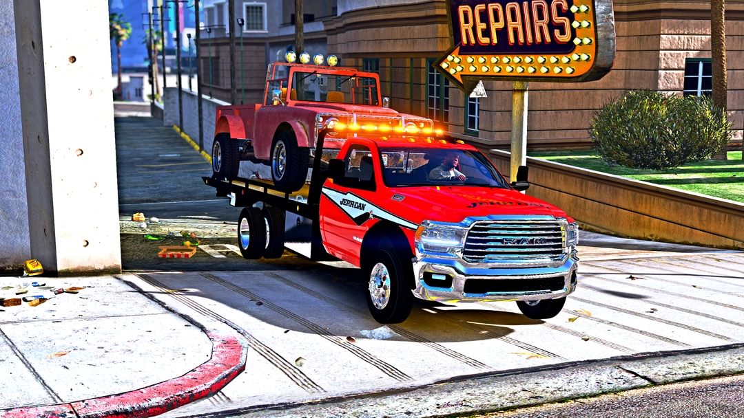 BaggedCustoms 2020 Ram 5500 Roll Back[Add-On][FiveM] - BaggedCustoms - image 8
