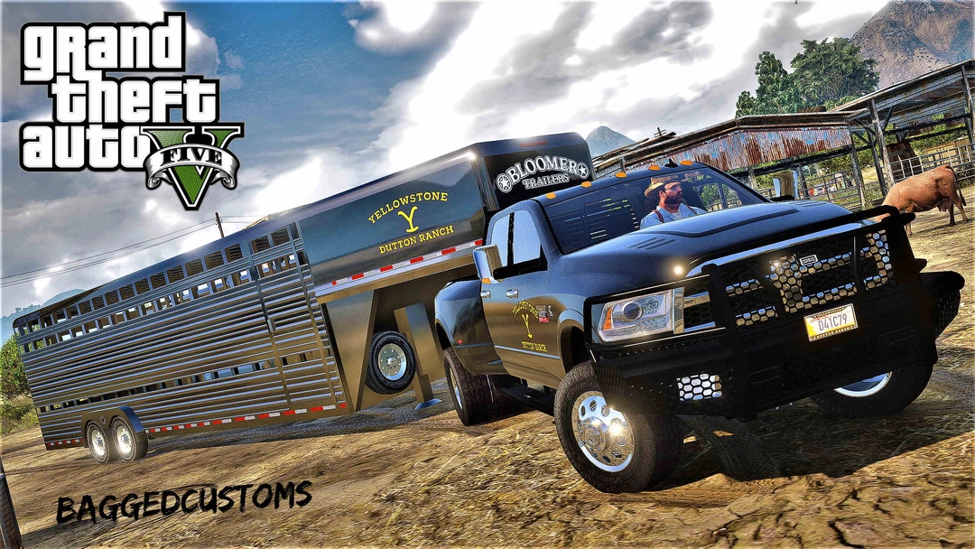 BaggedCustoms 2022 Bloomer Stock Trailer[Add-On][FiveM] - BaggedCustoms - image 1