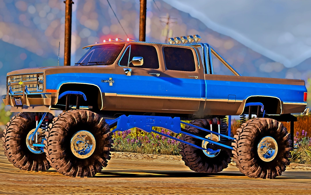 BaggedCustoms 80 Silverado Custom 4x4! [FiveM/Add-On] - BaggedCustoms - image 3