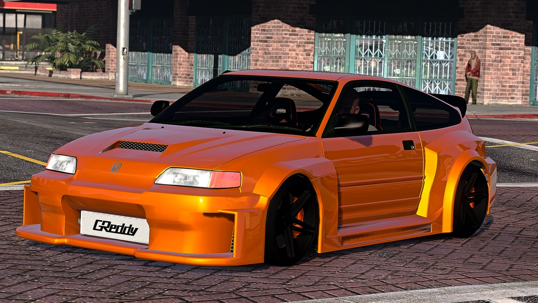 BaggedCustoms 91 Widebody Honda CRX SIR[Add-On][FiveM] - BaggedCustoms - image 1