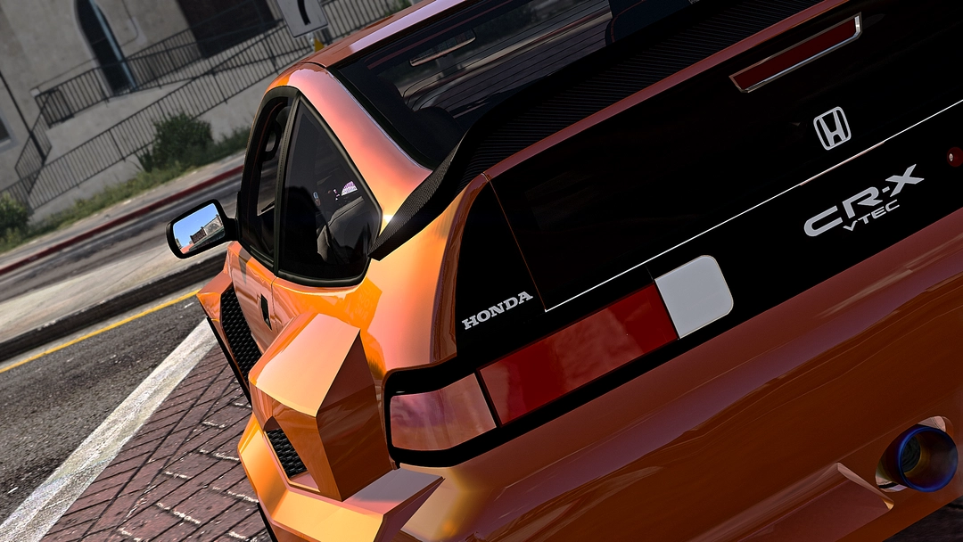 BaggedCustoms 91 Widebody Honda CRX SIR[Add-On][FiveM] - BaggedCustoms - image 2