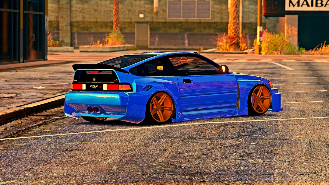 BaggedCustoms 91 Widebody Honda CRX SIR[Add-On][FiveM] - BaggedCustoms - image 3