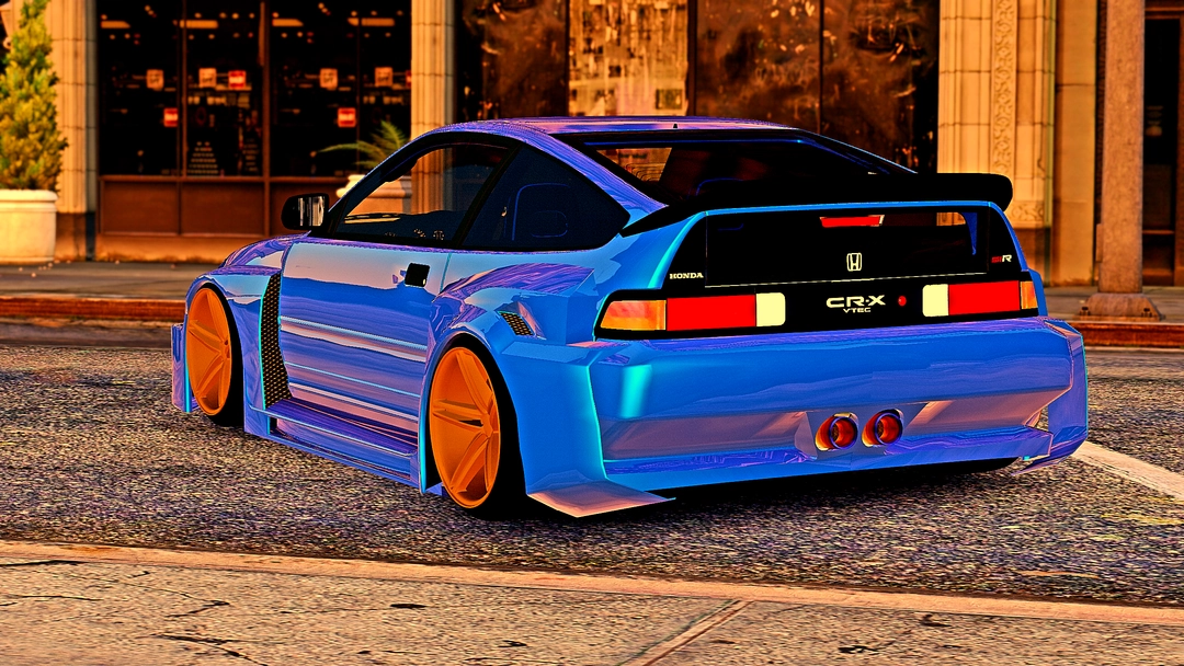 BaggedCustoms 91 Widebody Honda CRX SIR[Add-On][FiveM] - BaggedCustoms - image 4
