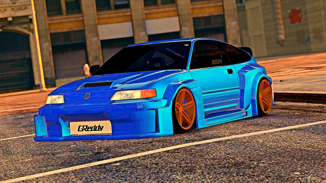 BaggedCustoms 91 Widebody Honda CRX SIR[Add-On][FiveM] - BaggedCustoms - image 5