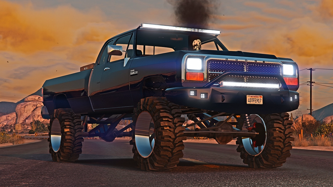 BaggedCustoms 92 Dodge Ram Custom![Add-On][FiveM] - BaggedCustoms - image 1
