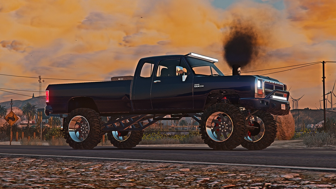 BaggedCustoms 92 Dodge Ram Custom![Add-On][FiveM] - BaggedCustoms - image 3