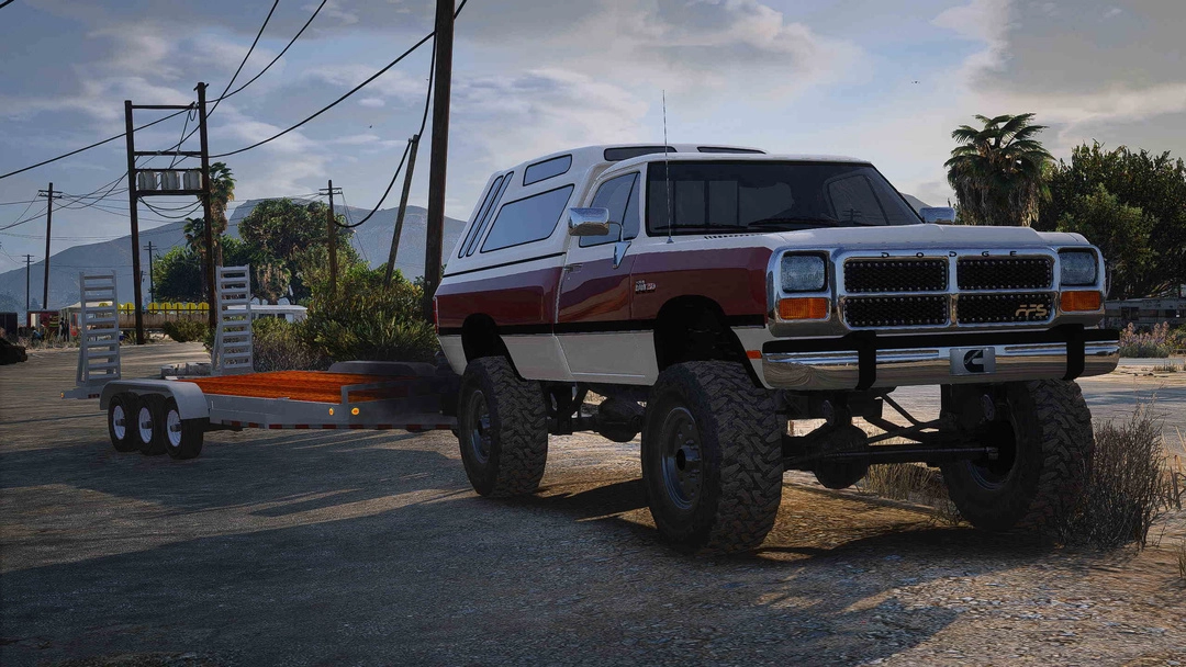 BaggedCustoms 93 Ram W250[Add-On][FiveM] - BaggedCustoms - image 2