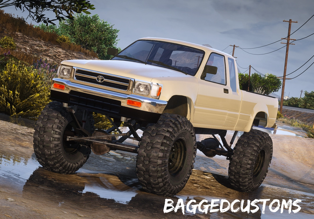 BaggedCustoms 93 Toyota Pickup [Add-On][FiveM] - BaggedCustoms - image 1