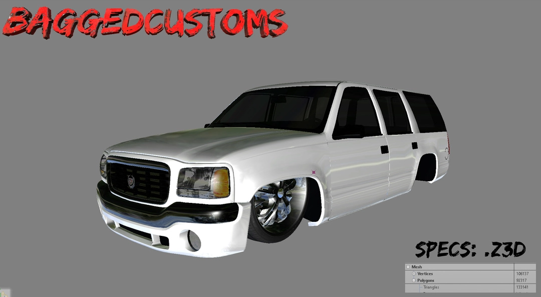 BaggedCustoms 95 Caddyhoe [Z3d] - BaggedCustoms - image 1