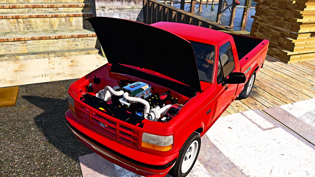 BaggedCustoms 95 Ford F150 Lightning [Add-On][Fivem] - BaggedCustoms - image 1
