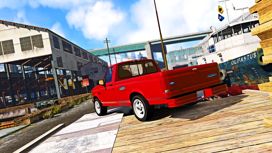 BaggedCustoms 95 Ford F150 Lightning [Add-On][Fivem] - BaggedCustoms - image 4