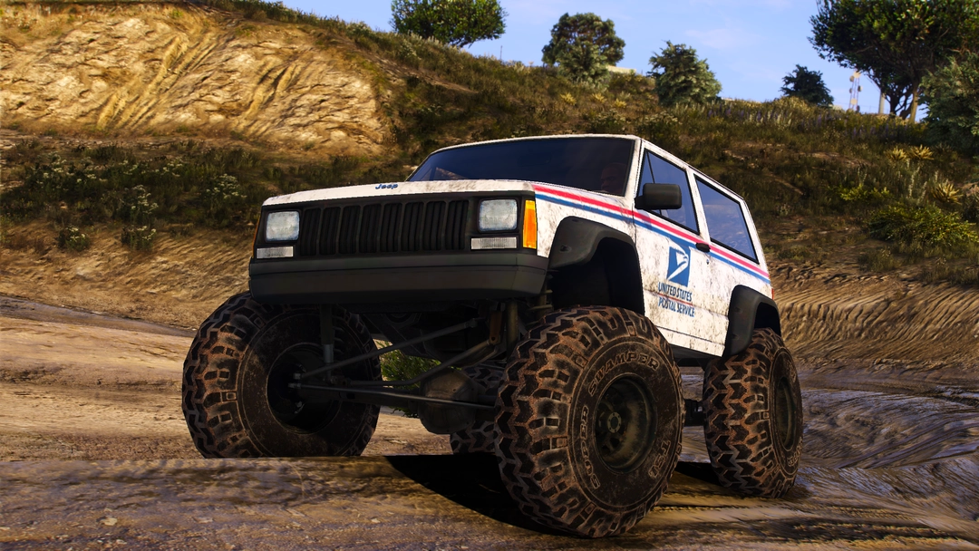 BaggedCustoms 95 Jeep Cherokee [Add-On][FiveM] - BaggedCustoms - image 1
