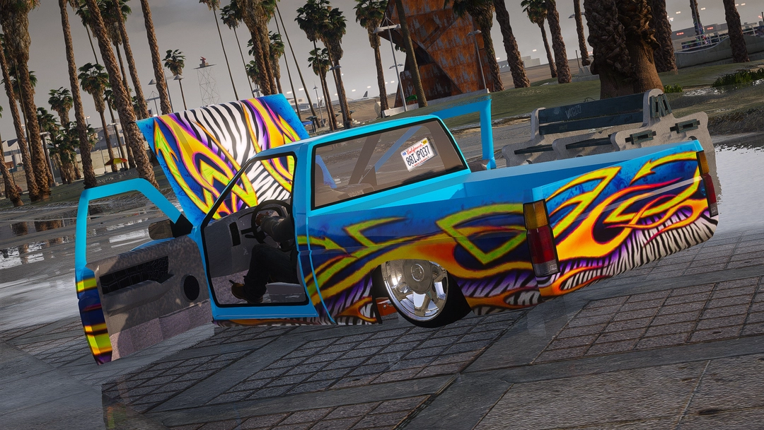 BaggedCustoms 95 Nissan Hardbody [Add-On][FiveM] - BaggedCustoms - image 4