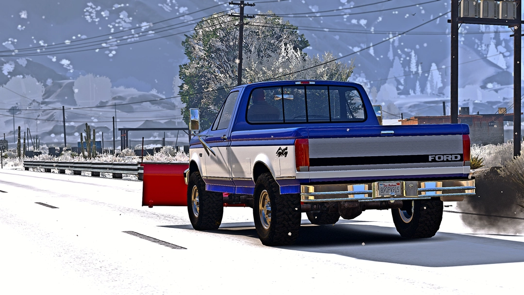BaggedCustoms 97 F-350 SnowPlow [Add-On][FiveM] - BaggedCustoms - image 2