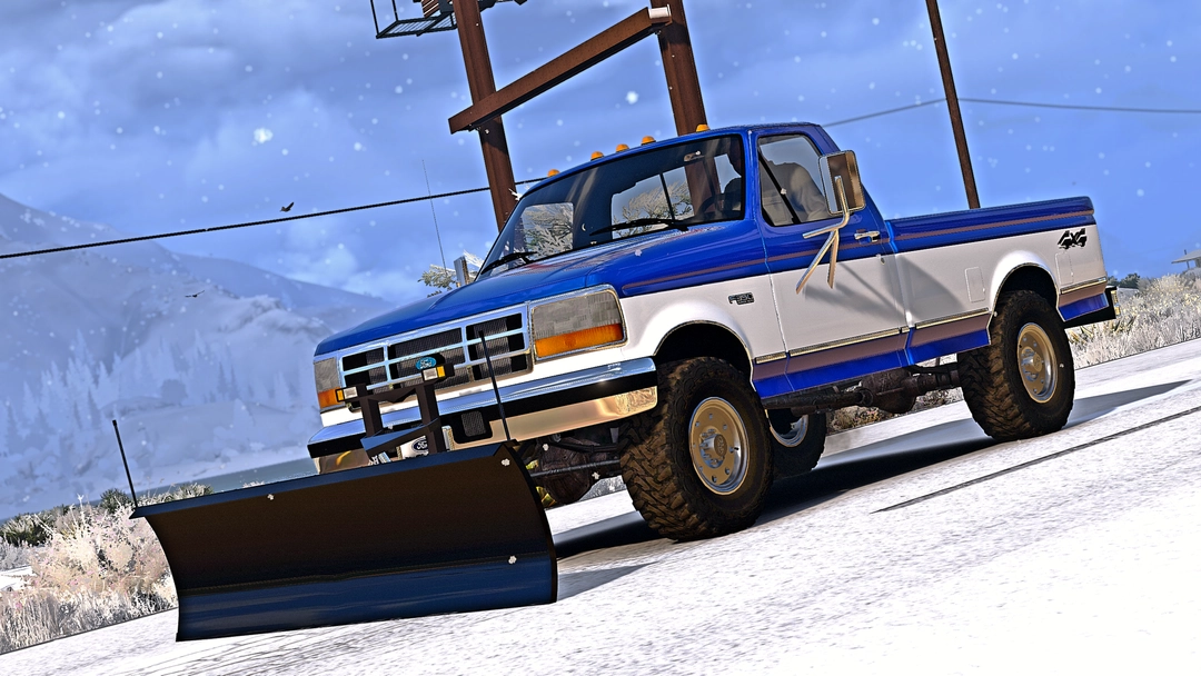 BaggedCustoms 97 F-350 SnowPlow [Add-On][FiveM] - BaggedCustoms - image 4