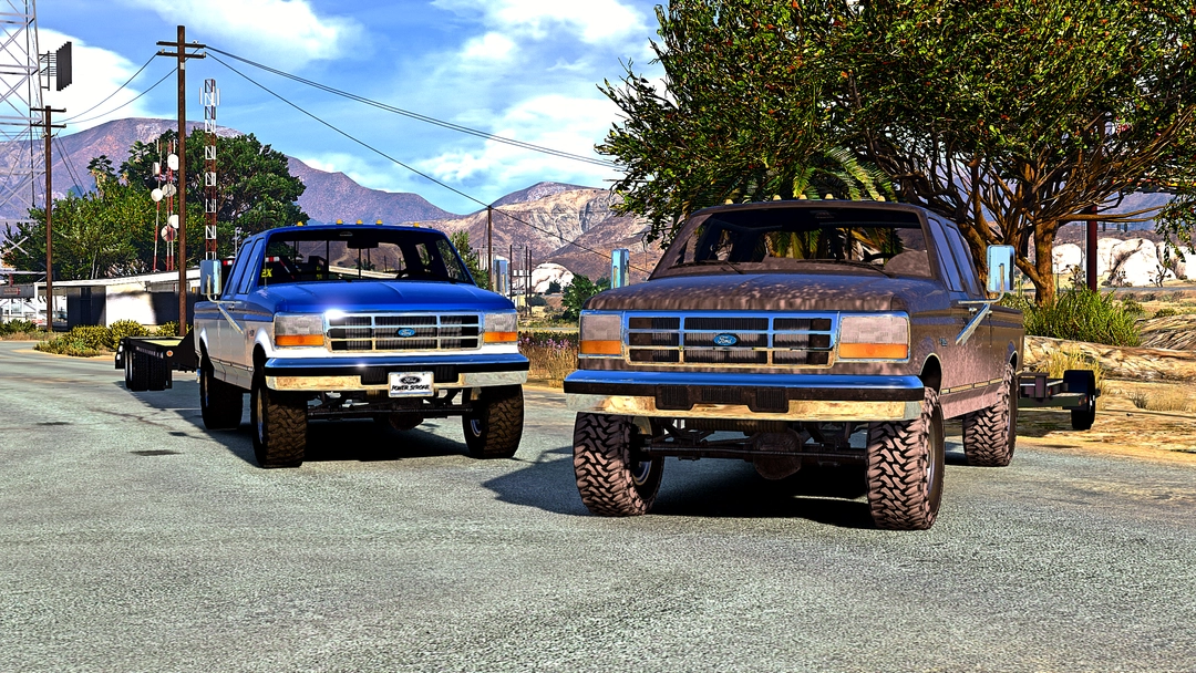 BaggedCustoms 97 Ford F-350 CrewCab[Add-On][FiveM] - BaggedCustoms - image 2
