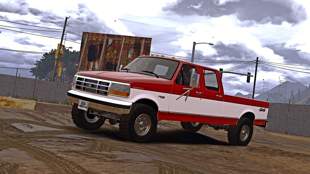 BaggedCustoms 97 Ford F-350 CrewCab[Add-On][FiveM] - BaggedCustoms - image 5