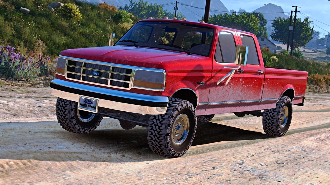 BaggedCustoms 97 Ford F-350 CrewCab[Add-On][FiveM] - BaggedCustoms - image 7