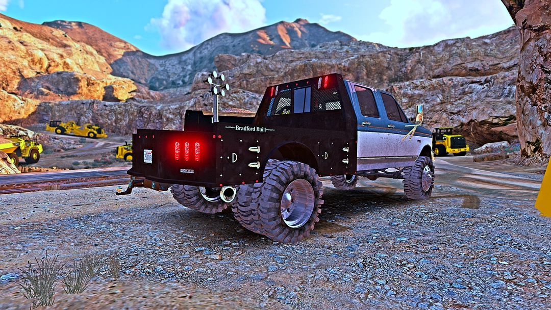 BaggedCustoms 97 Ford F-350 Flatbed[Add-On][FiveM] - BaggedCustoms - image 4