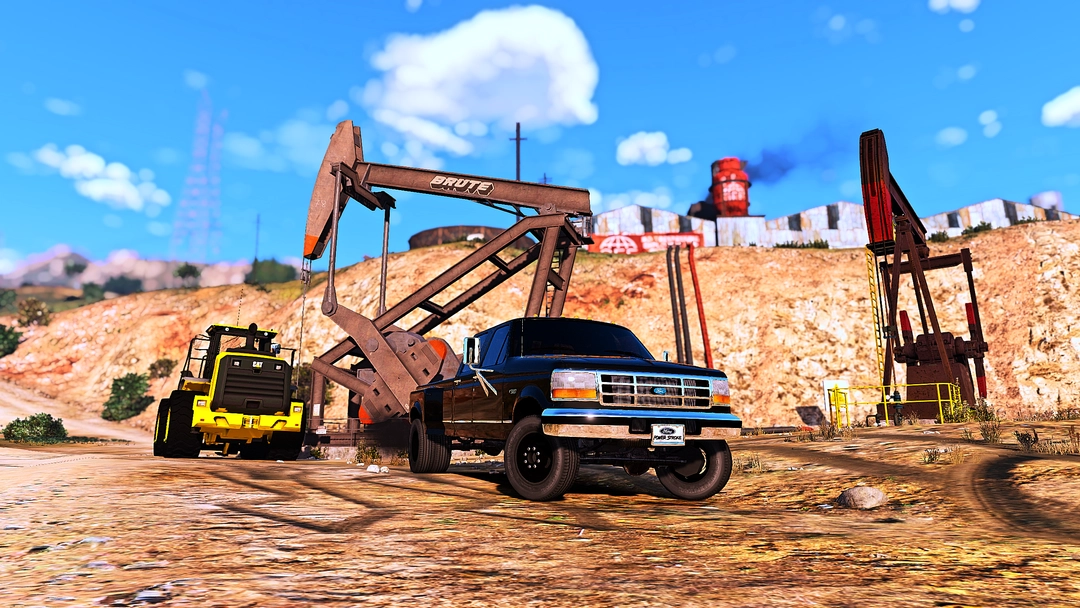 BaggedCustoms 97 Ford F350 Dually [Add-On][FiveM] - BaggedCustoms - image 2