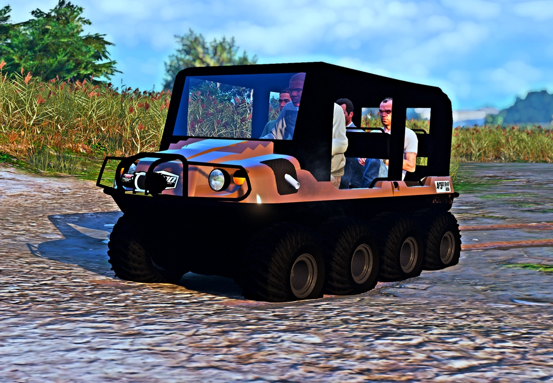 BaggedCustoms Argo 8x8 UTV [Add-On][FiveM] - BaggedCustoms - image 1