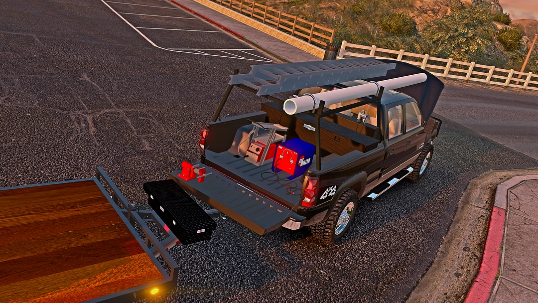 BaggedCustoms/BigReds 06 2500 HD Work Truck[Add-On][FiveM] - BaggedCustoms - image 4
