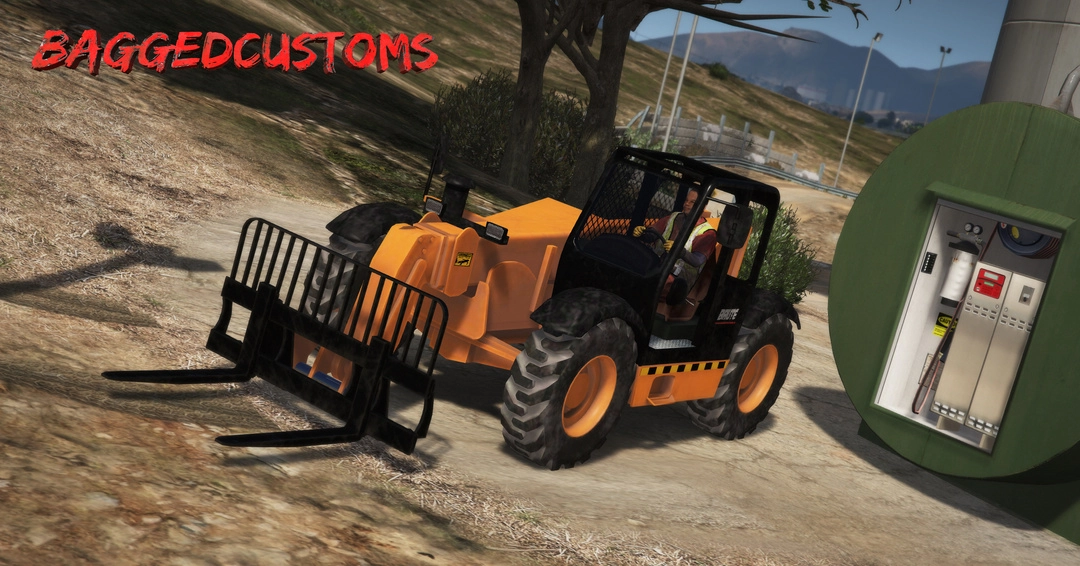 BaggedCustoms Brute Telehandler [FiveM Only][Animated][Synergy Required] - BaggedCustoms - image 1