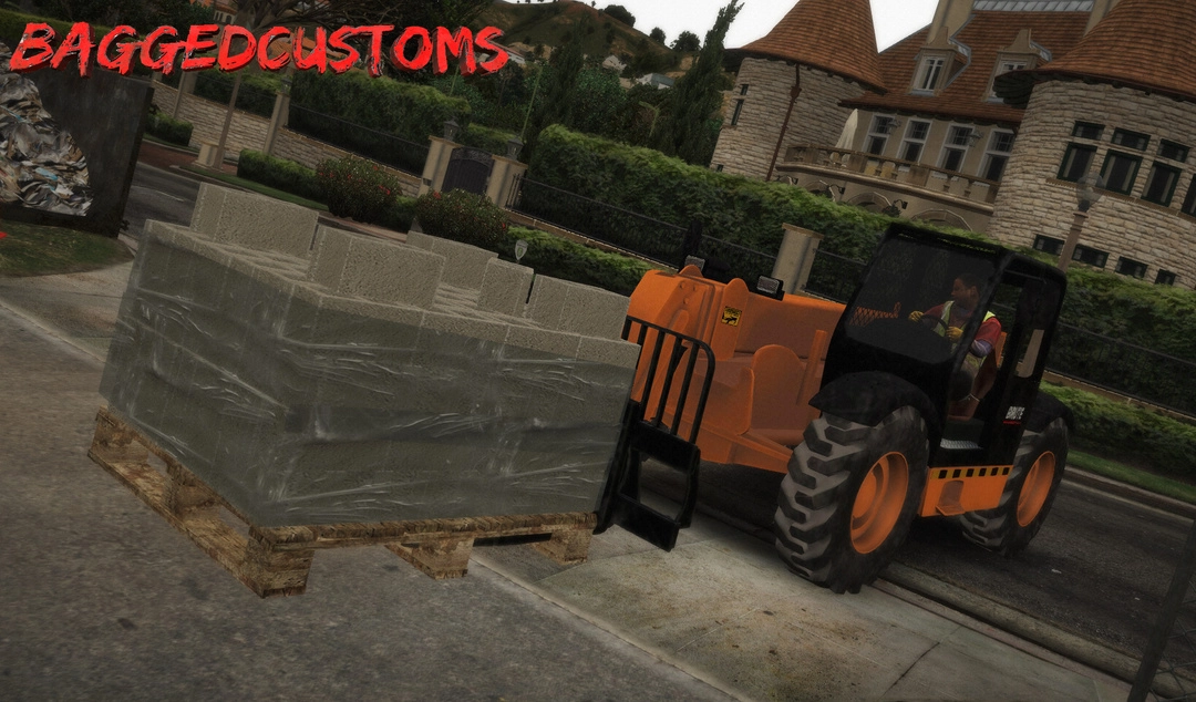 BaggedCustoms Brute Telehandler [FiveM Only][Animated][Synergy Required] - BaggedCustoms - image 4