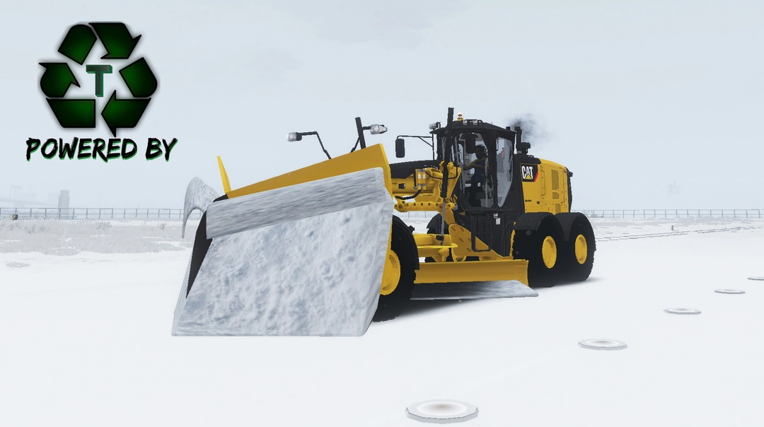 BaggedCustoms Cat 140 Snow Edition [FIVEM ONLY][Synergy Required] - BaggedCustoms - image 1
